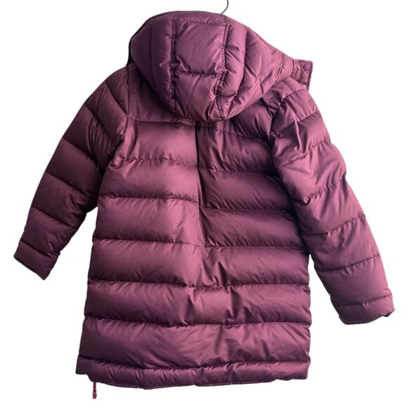 Patagonia Down For Fun Deep Pink Burgundy Puffer Coat Girls Size 10 Medium - Picture 5 of 6